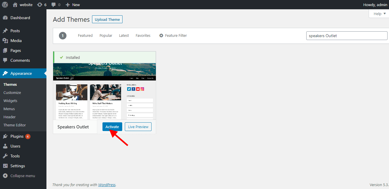 6 easy steps for WordPress theme installation Wishful Blog