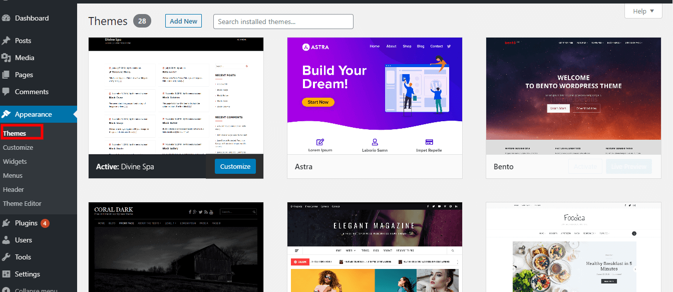 6 easy steps for WordPress theme installation Wishful Blog