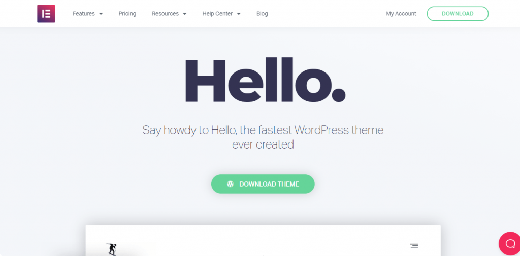 Hello best free themes in WordPress