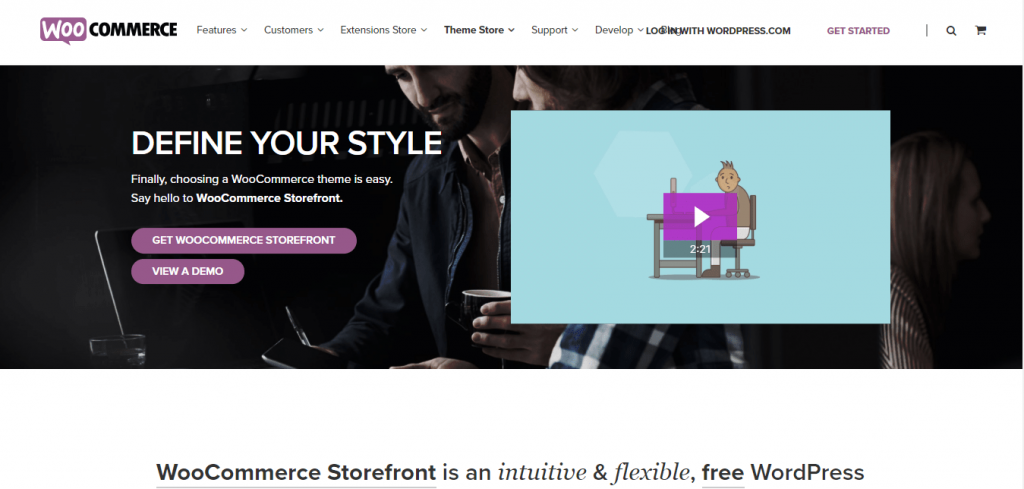 Storefront best free themes in WordPress