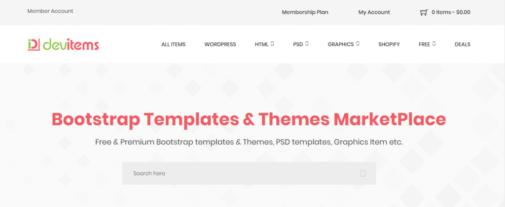 devs item marketplaces to sell WordPress themes and plugins