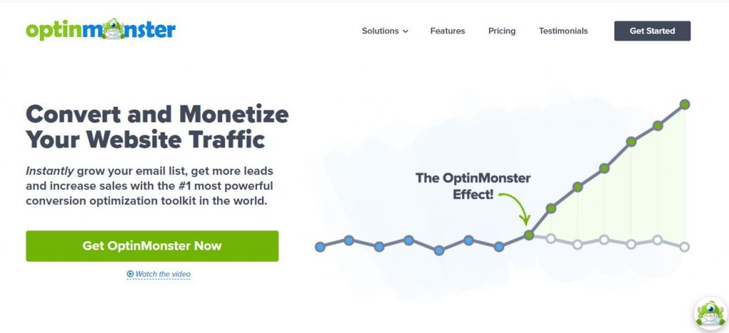 optinmonster WordPress plugins for business