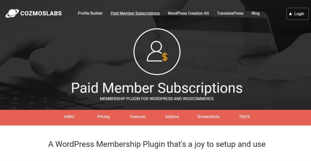 paidmember subscription subscription plugins for WordPress