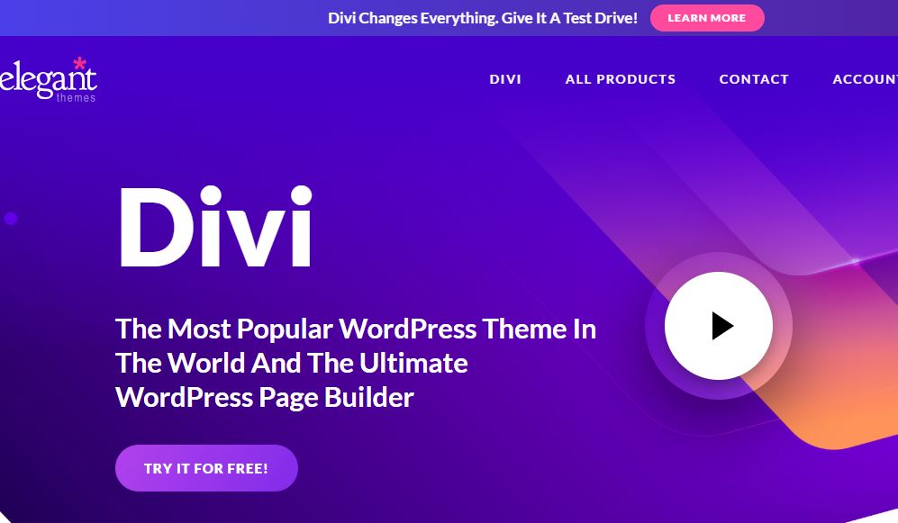 divi Best photography themes for WordPress