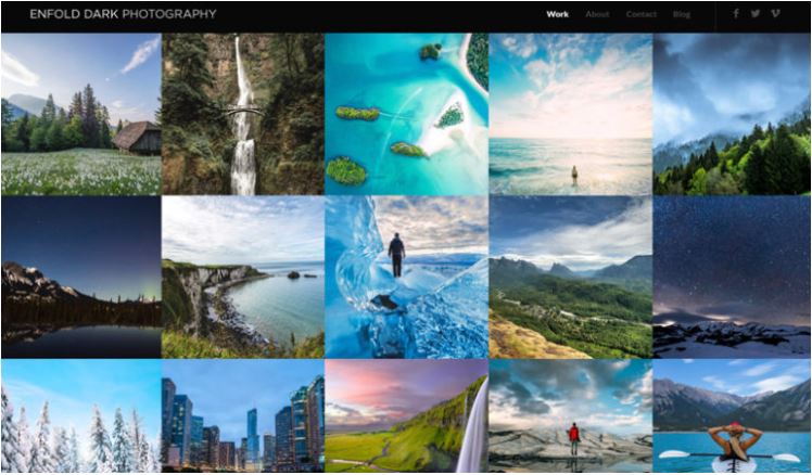 enfold Best photography themes for WordPress